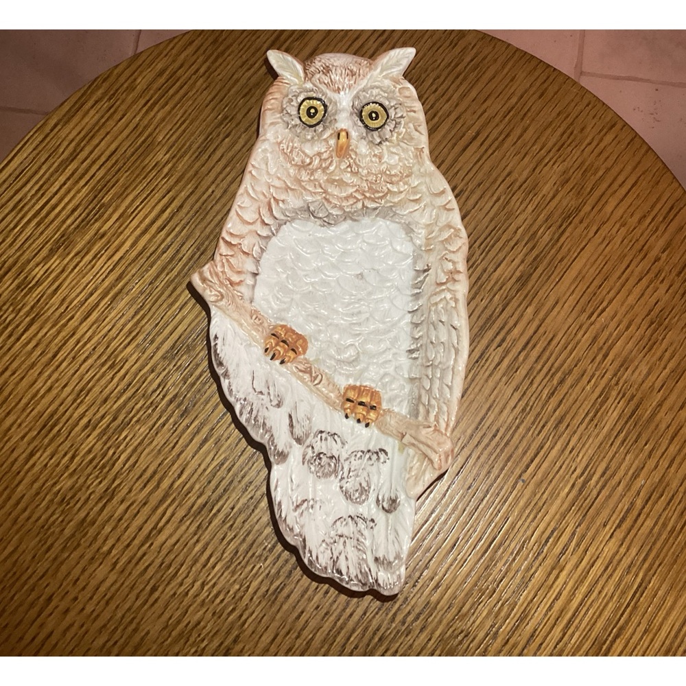 Bassano Italy Owl #7058 Dish